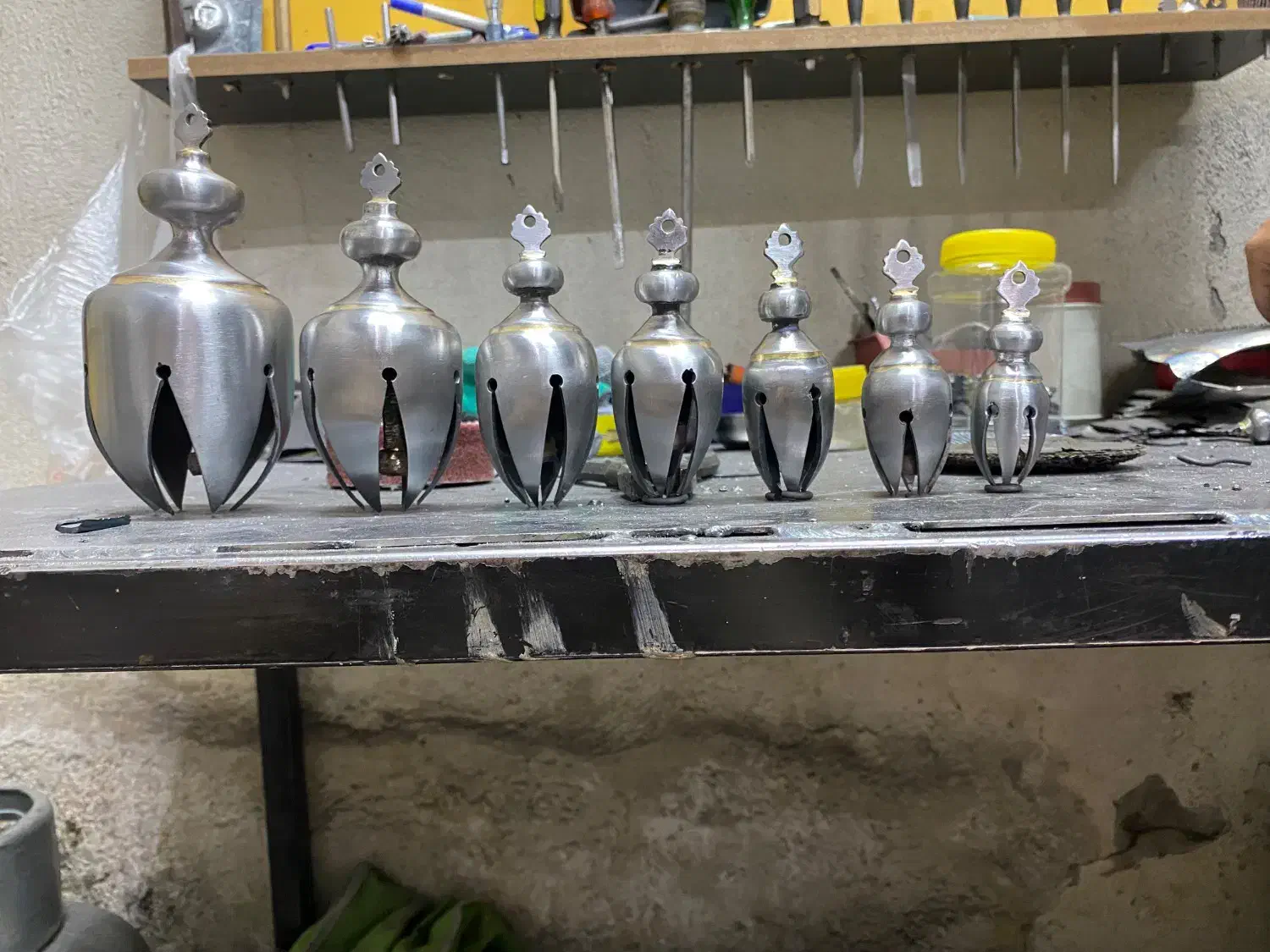 زنگ علامت زنگوله علم بلوطی آنتیک|کلکسیون اشیاء عتیقه|ری, ملکآباد|دیوار