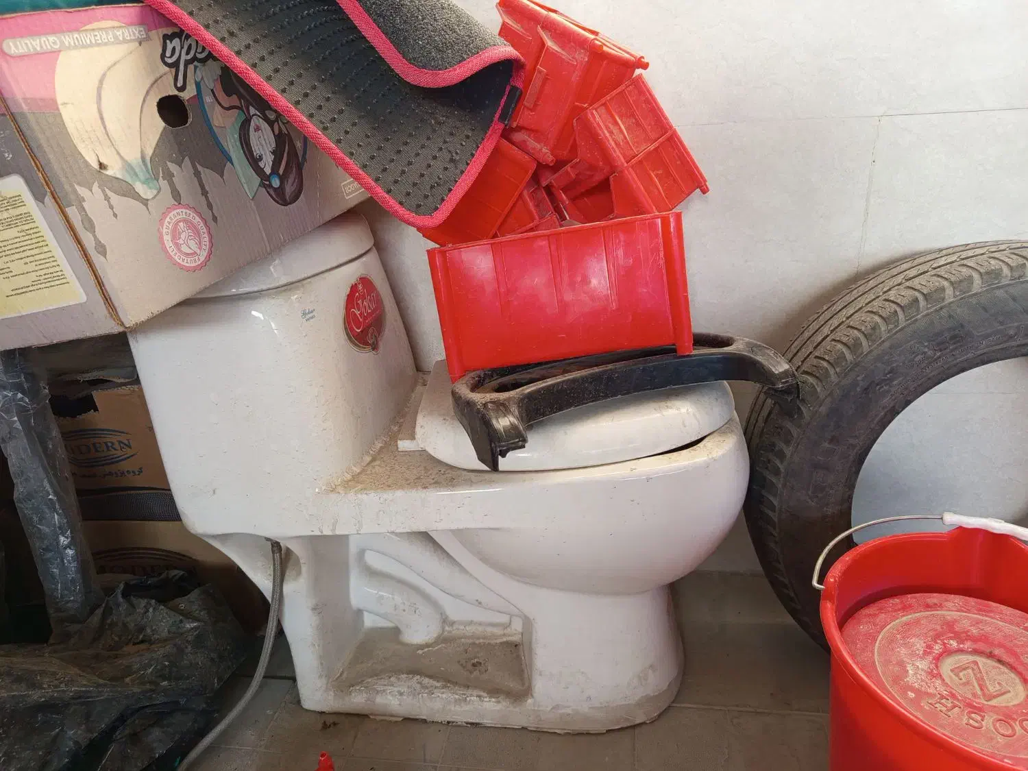 توالت فرنگی|لوازم سرویس بهداشتی|شاهدشهر, |دیوار