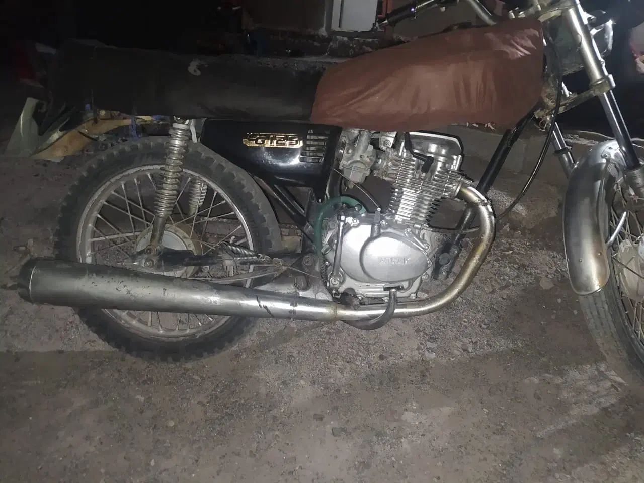 موتور|موتورسیکلت|کهنوج, |دیوار