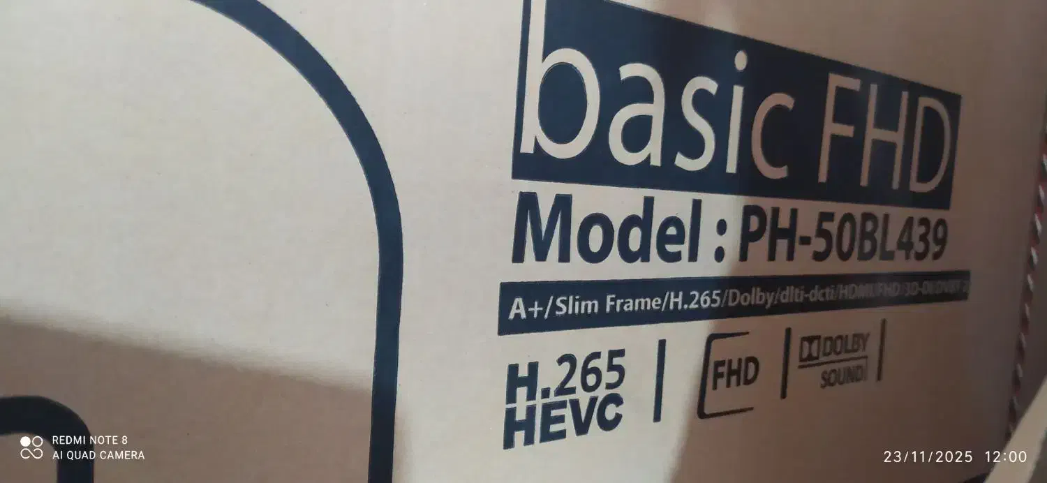 تلویزیون ۵۰ اینچ|تلویزیون و پروژکتور|کاشان, راوند|دیوار