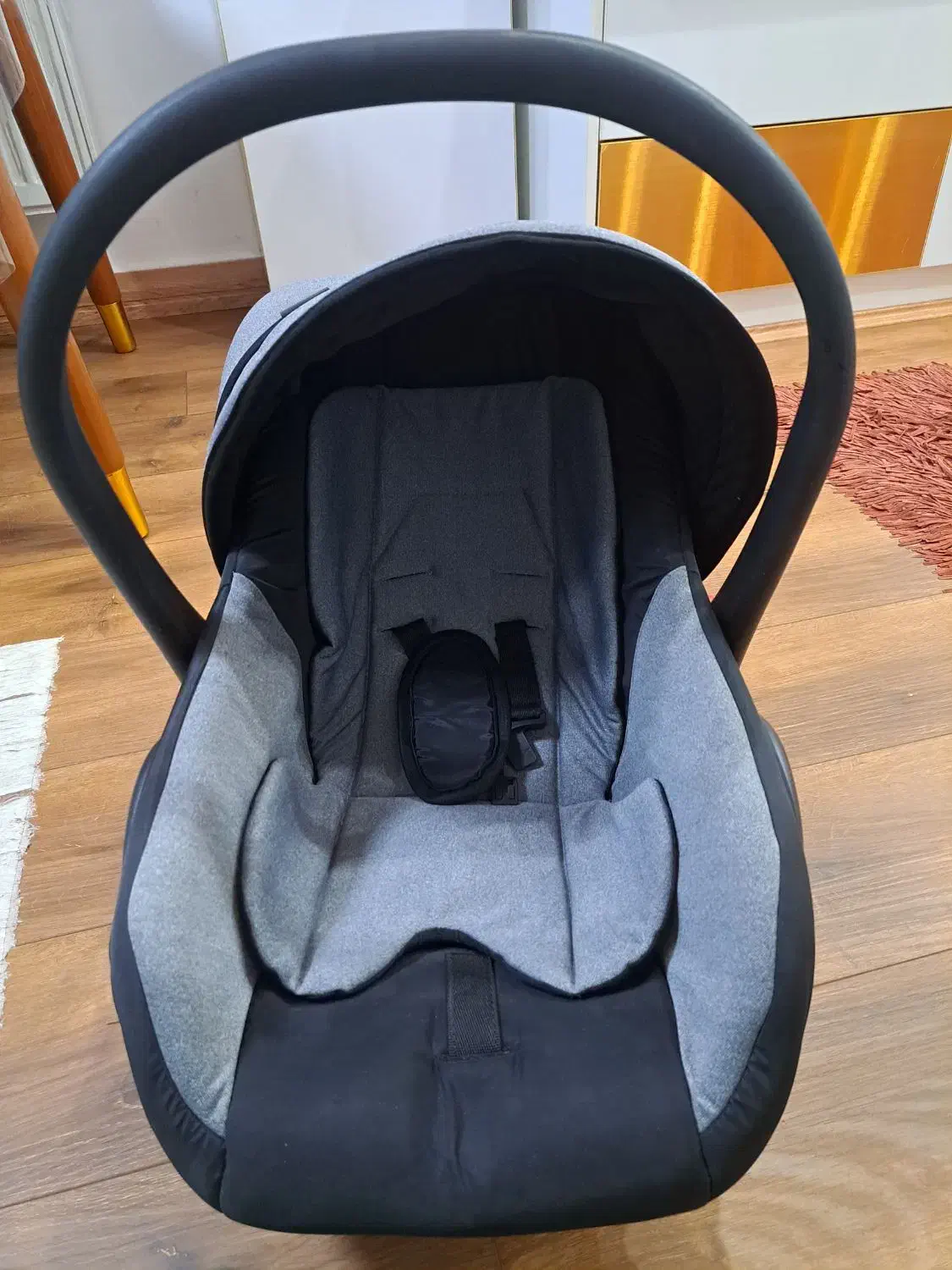 کریر طوسی مشکی نو|کالسکه و لوازم جانبی|رشت, حمیدیان|دیوار