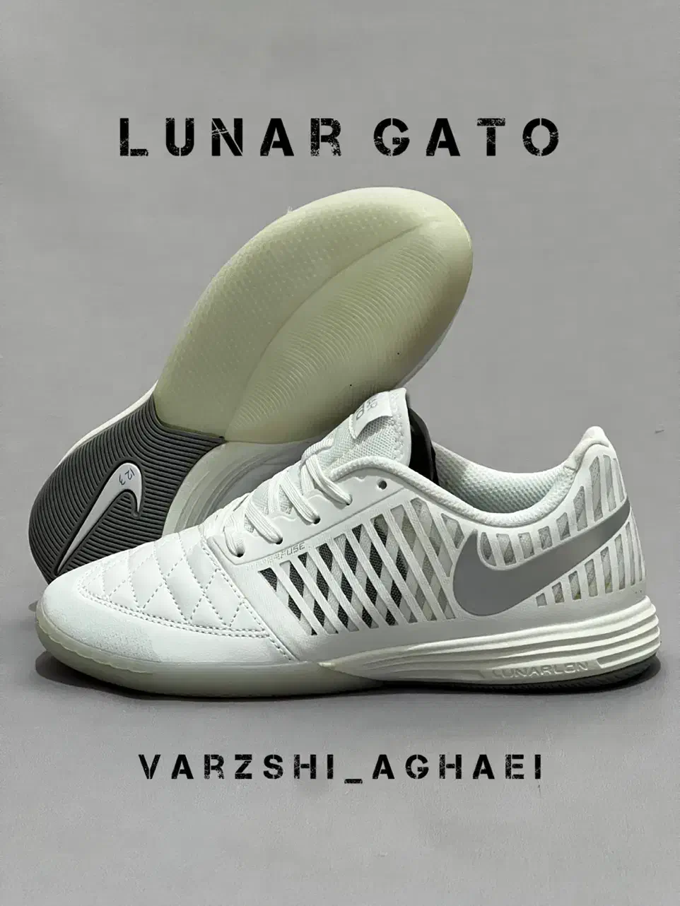 کفش کتونی کتانی فوتسال فوتسالی سالنی سالن لونار|کیف، کفش، کمربند|قم, نیروگاه|دیوار