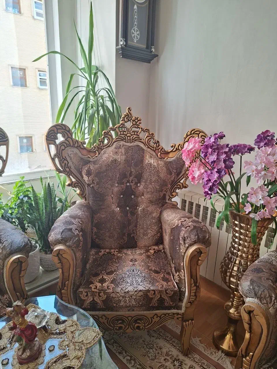 مبل طرح سلطنتی|مبلمان خانگی و میز عسلی|تبریز, |دیوار