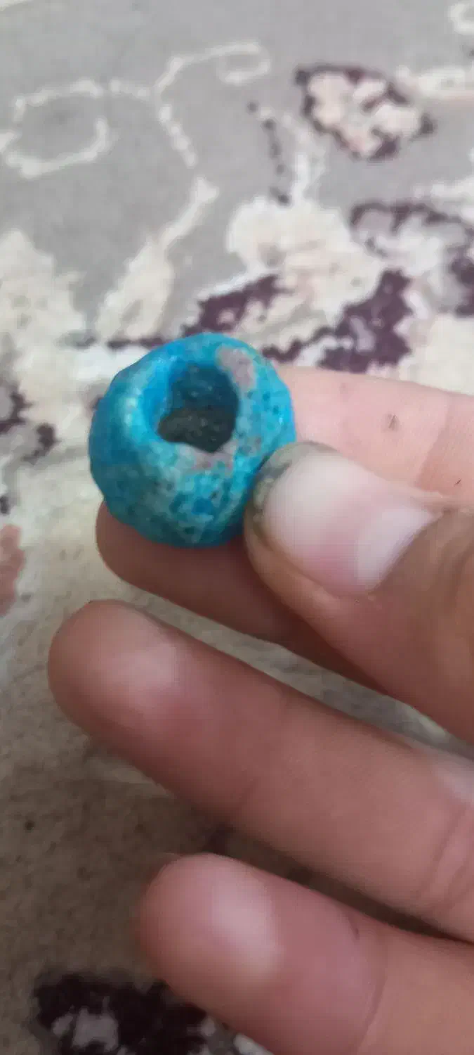 مهره چشم زخم قدیمی عتیقه|جواهرات|اسحاق آباد, |دیوار