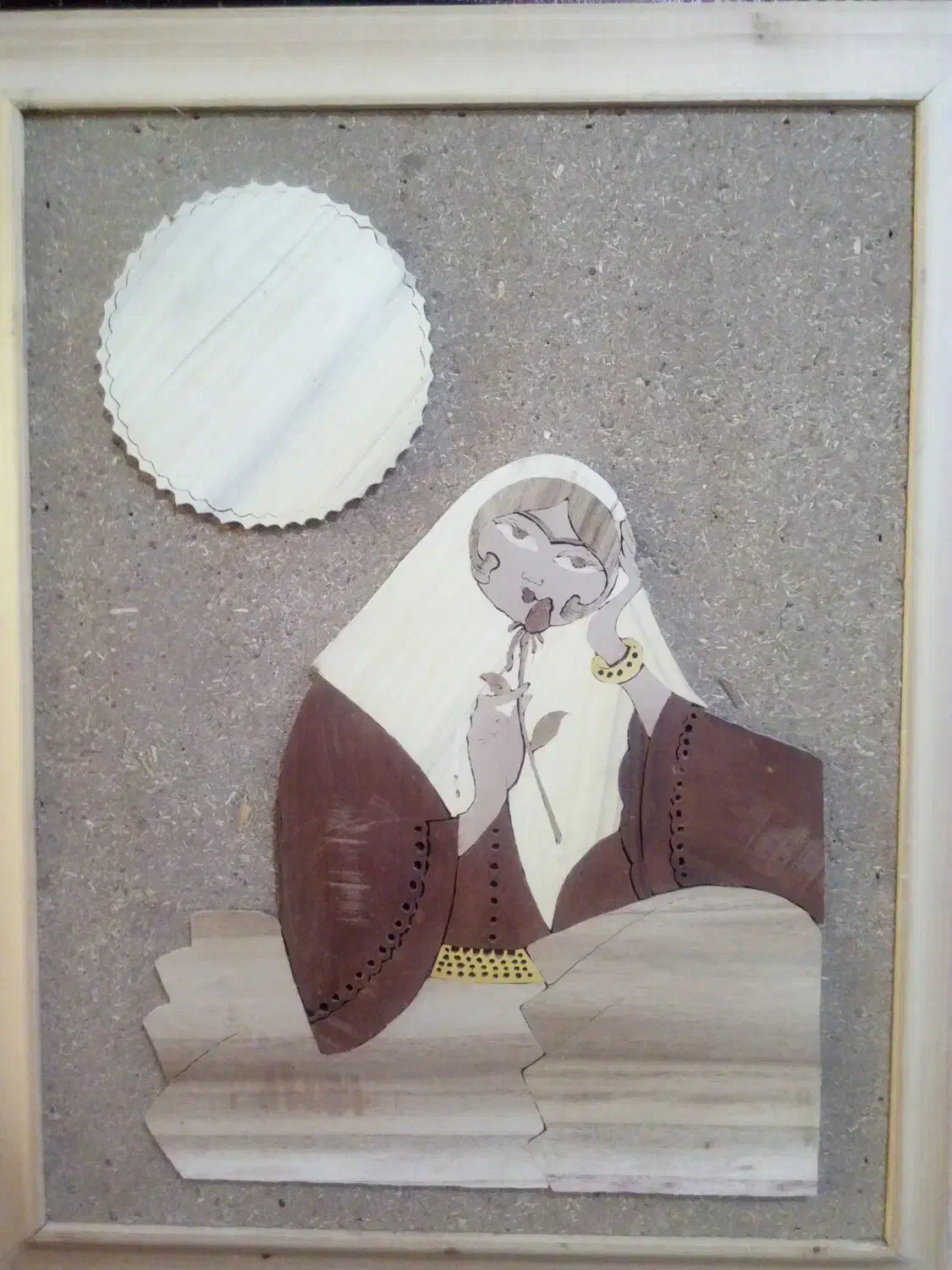 خاتون|تابلو، نقاشی، عکس|بیرجند, |دیوار