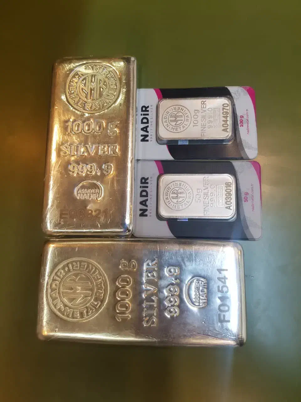 خریدوفروش شمش نقره NADIR 999.9|جواهرات|تهران, بازار|دیوار
