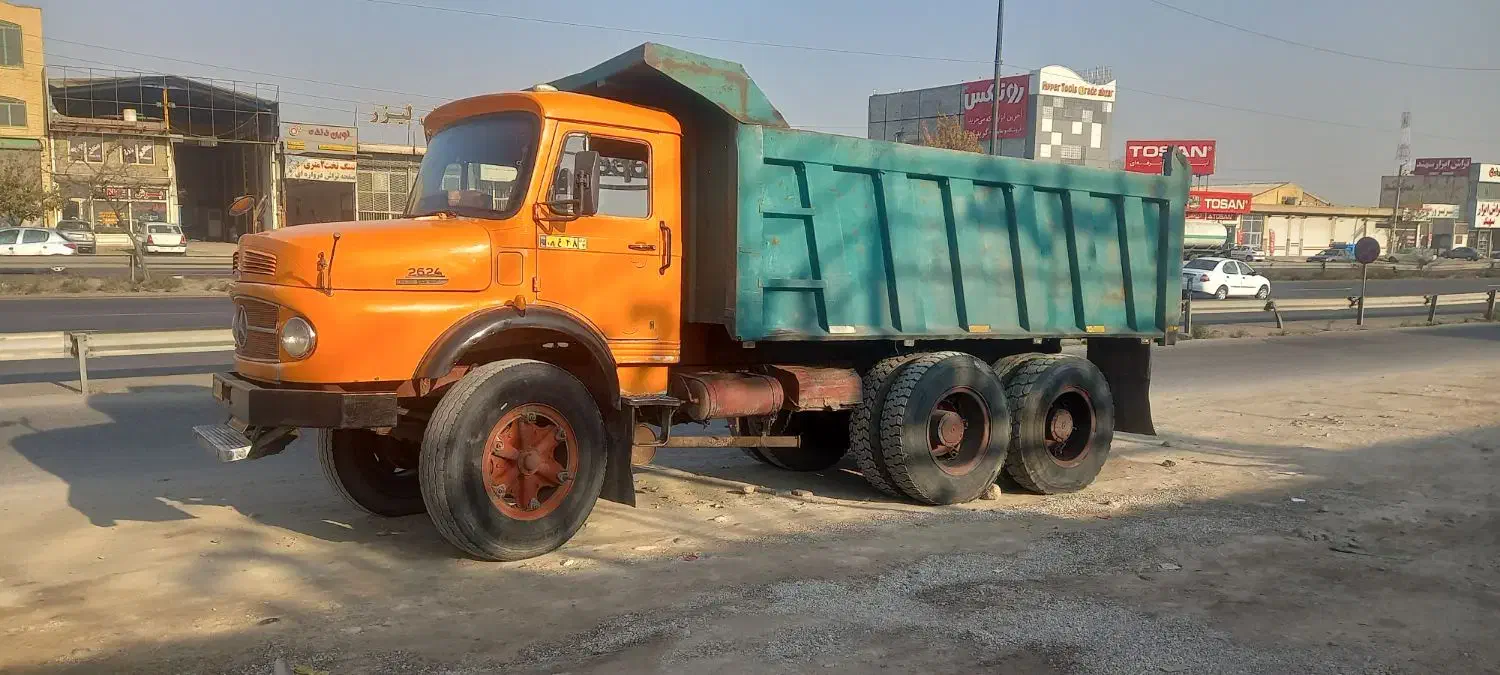 بنز جفت مدل۱۳۶۰ زیر بندی مان بزرگ|خودرو سنگین|تبریز, |دیوار