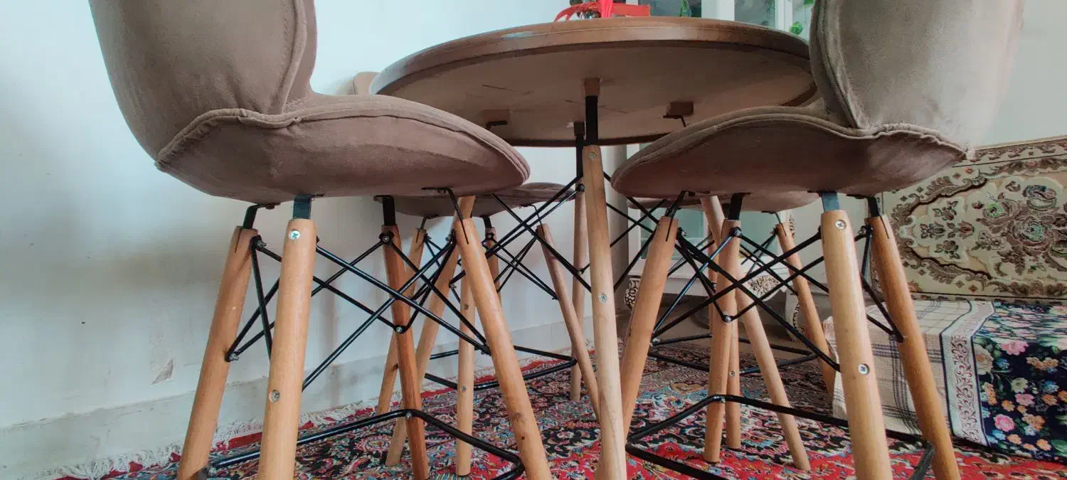 میز غذاخوری|میز و صندلی غذاخوری|قم, سنگ بند|دیوار