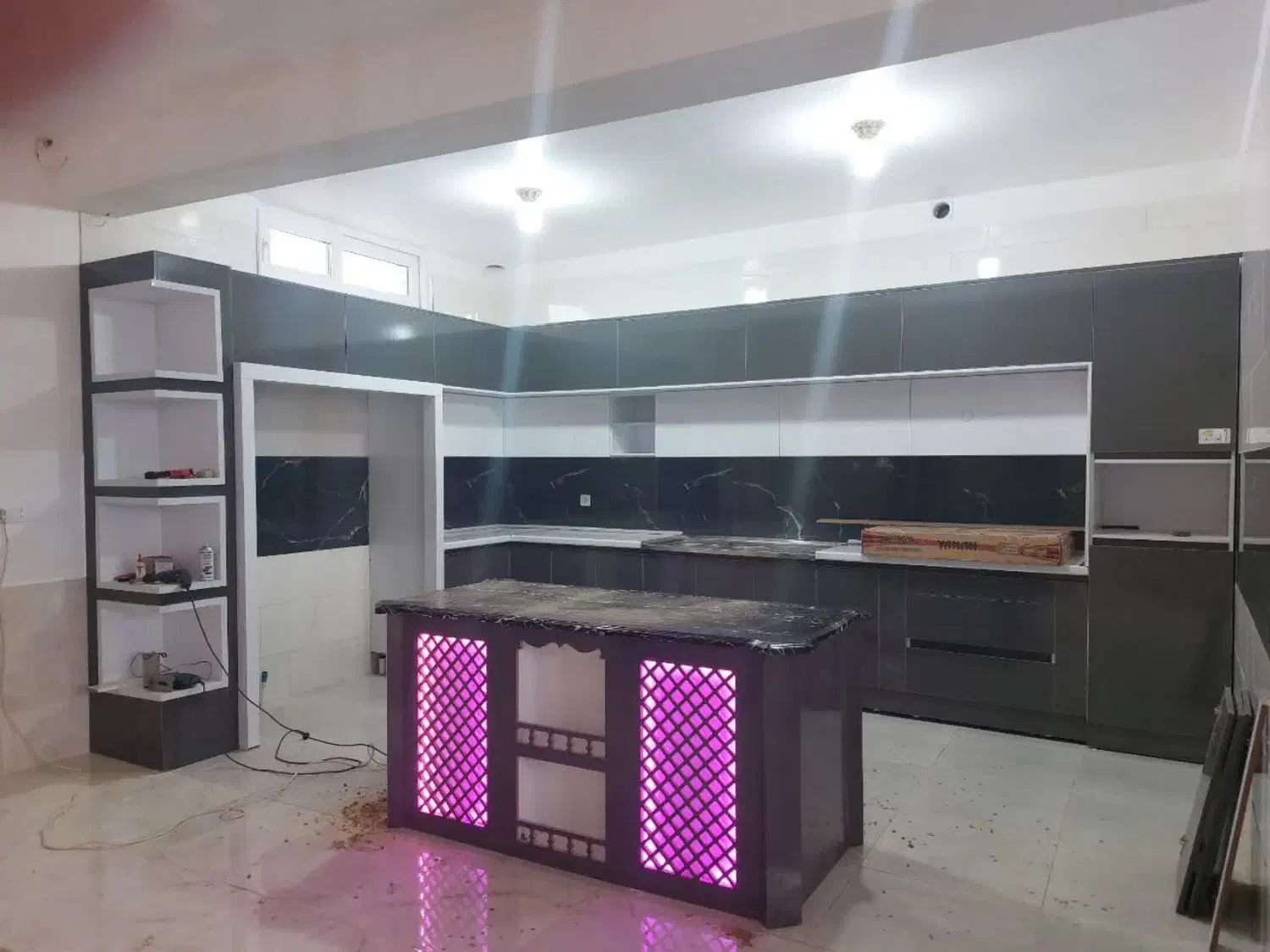 نصب کار کابینت آشپزخانه کمد دیواری|جاکفشی، کمد، دراور|پردیس, فاز ۱۱|دیوار