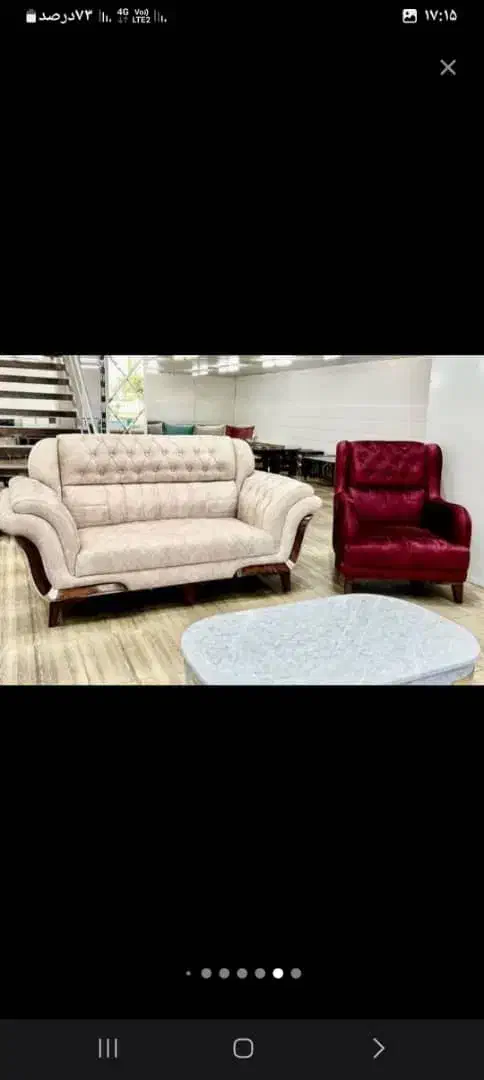 مبل مدل مارشال گارانتی ۳۶ ماهه کد ۱۳۸۷|مبلمان خانگی و میز عسلی|کوهدشت, |دیوار