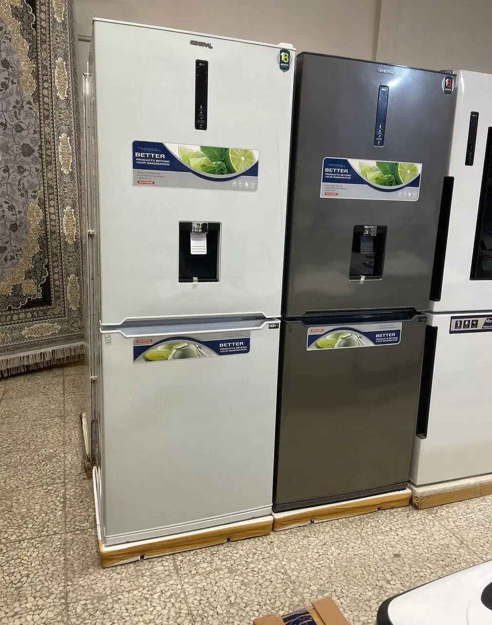 یخچال فریزر بدون برفک جنرال|یخچال و فریزر|پرند, فاز ۴|دیوار