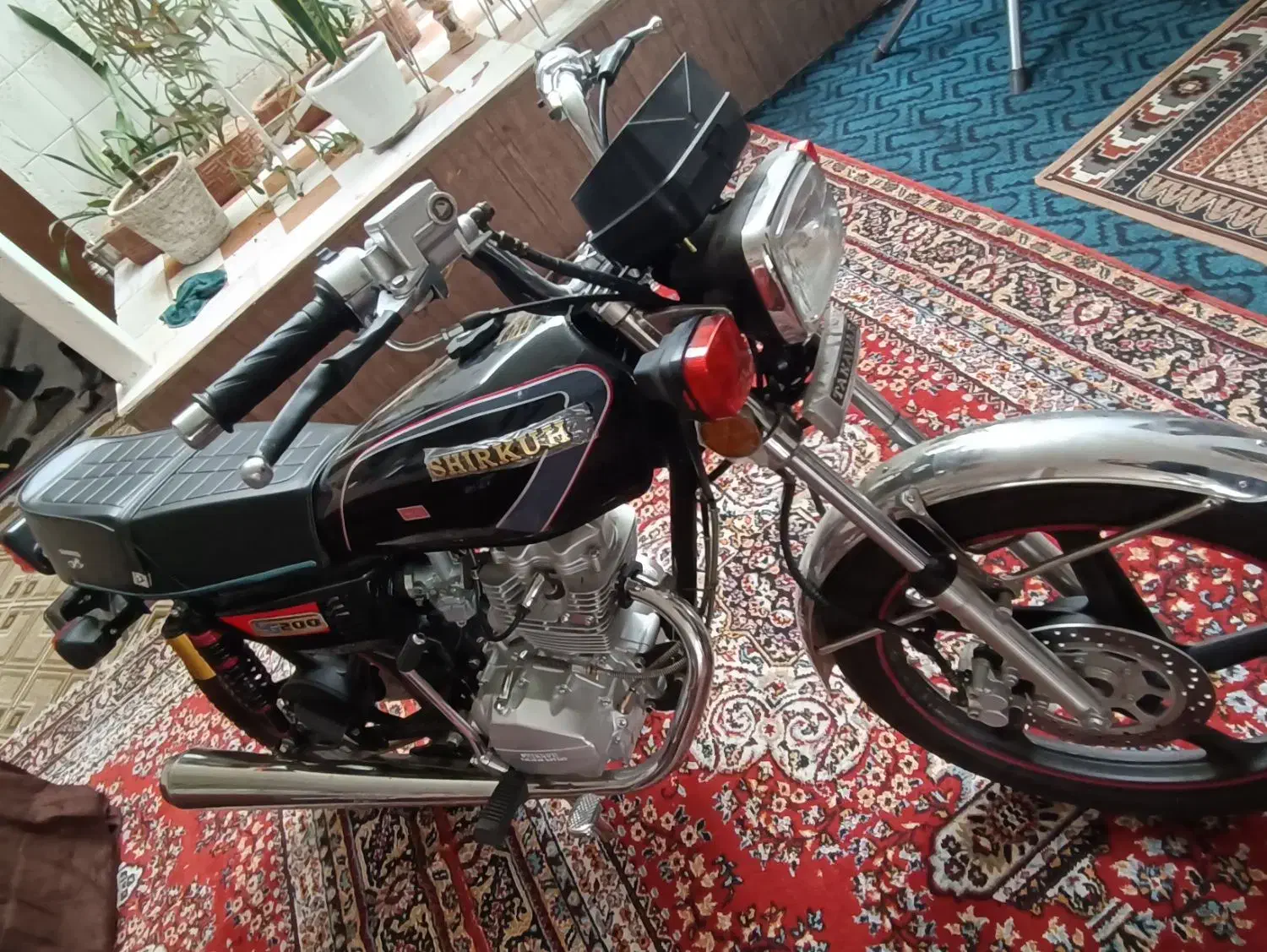 موتور شیرکوه 200کاربرات فابریک کارخونه|موتورسیکلت|بردسیر, |دیوار