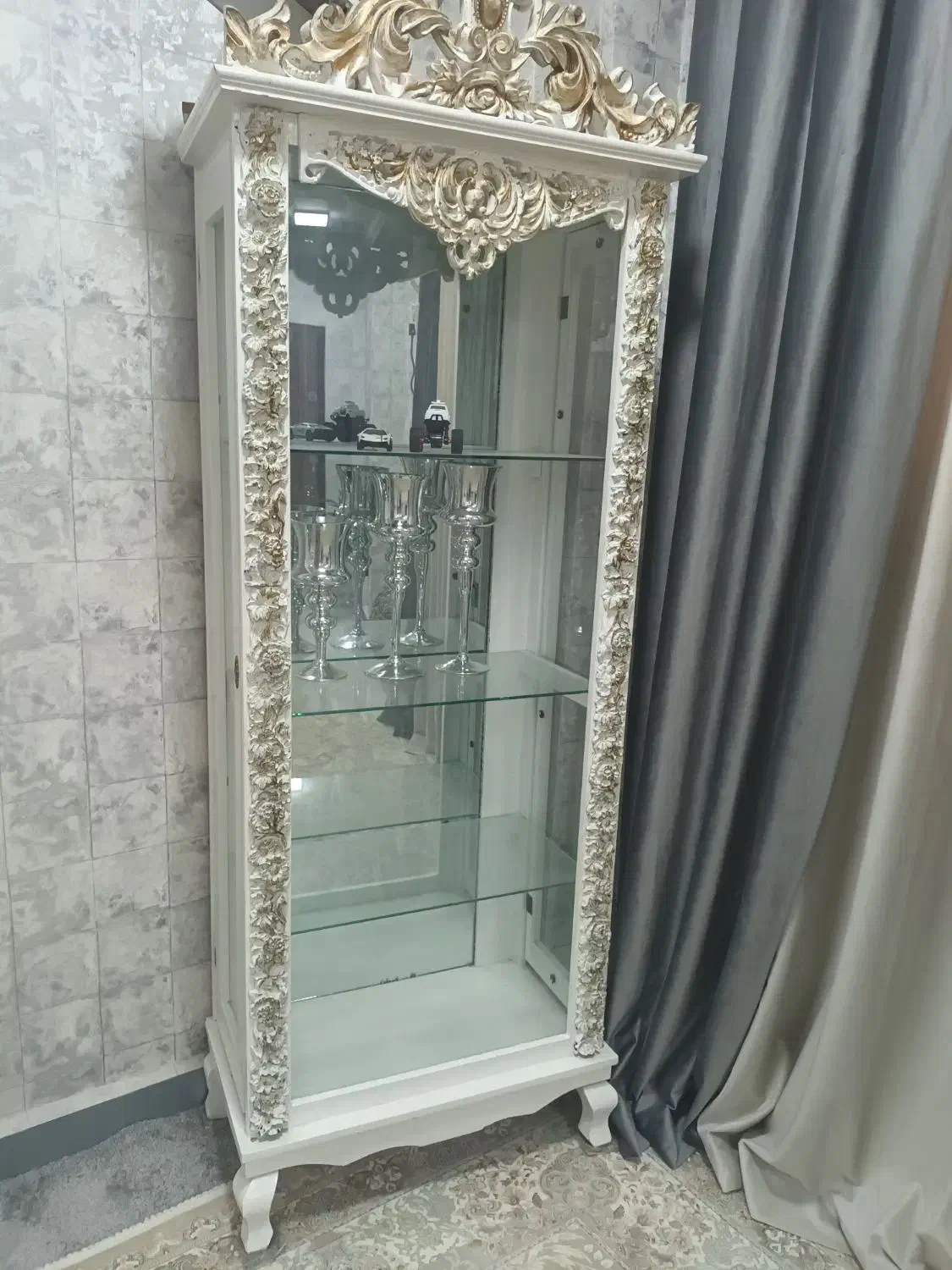 بوفه سفید|بوفه، ویترین، کنسول|شوش, |دیوار