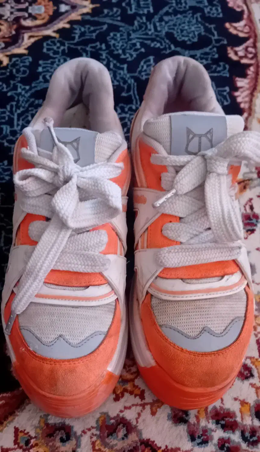 کفش کتونی|کیف، کفش، کمربند|نیشابور, خط کاشمر|دیوار