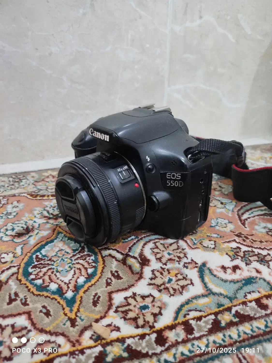 دوربین 550d با لنز 50 f1/8|دوربین عکاسی و فیلمبرداری|شیراز, سرو|دیوار