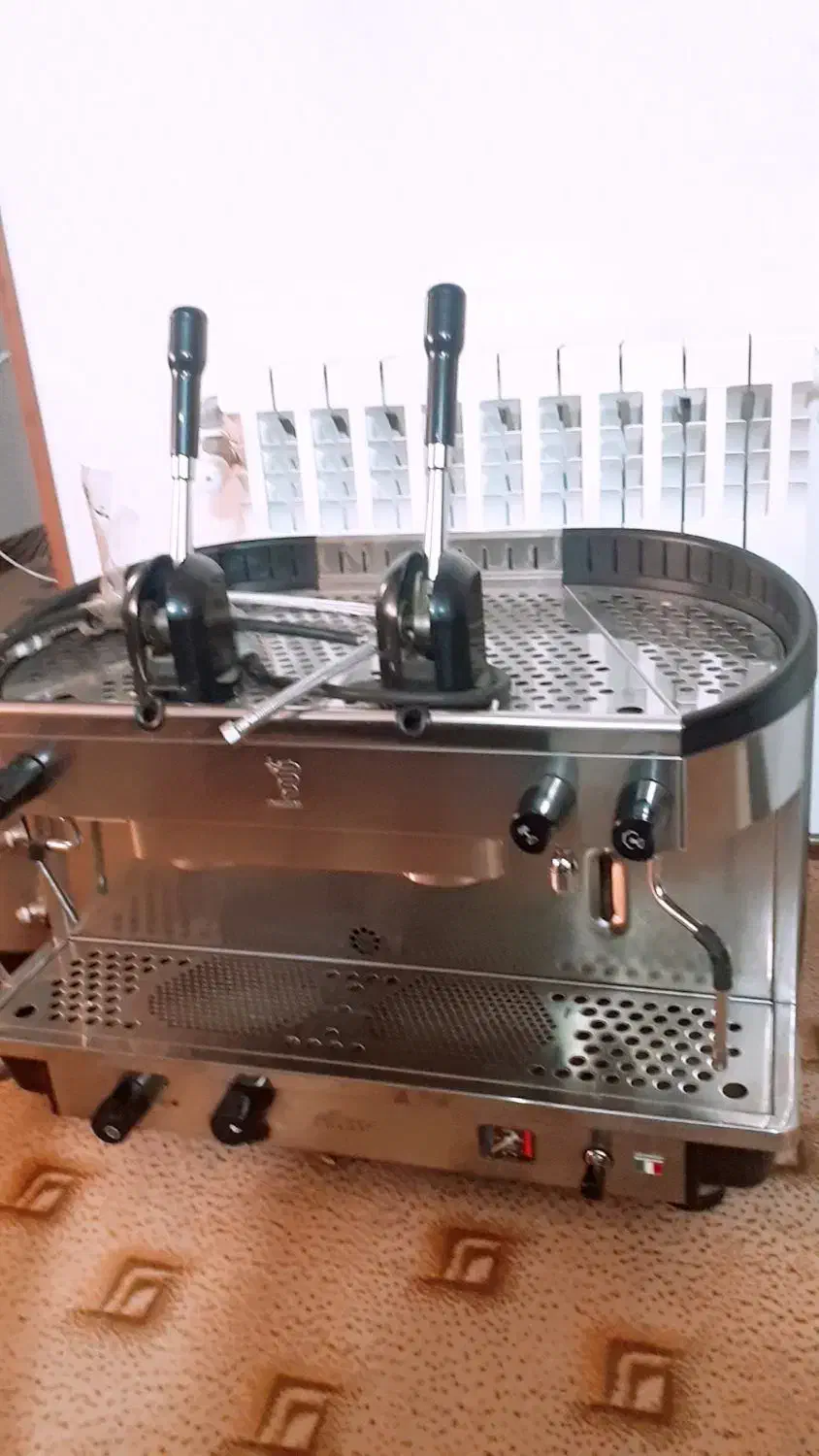 قهوه ساز اسپرسوساز۲گروپ اهرمی بیزرا ایتالیایی|سماور، چایساز، قهوهساز|شیراز, لشکری|دیوار