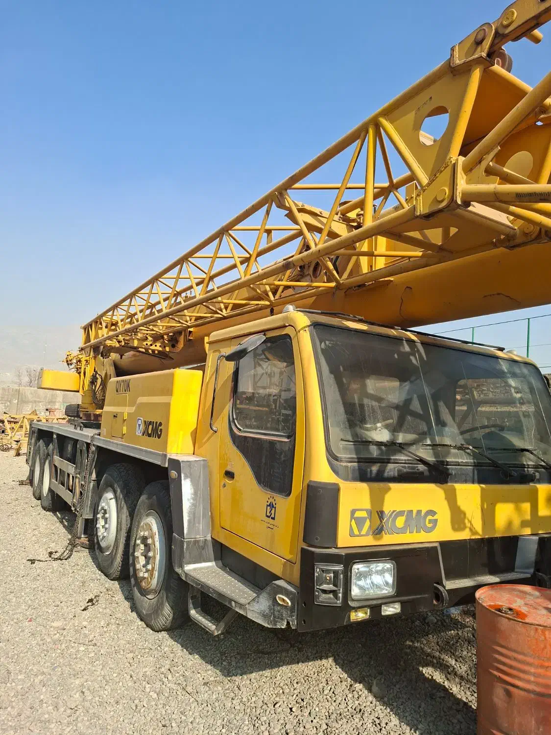 جرسقیل 70 تن XCMG|خودرو سنگین|گرمدره, |دیوار