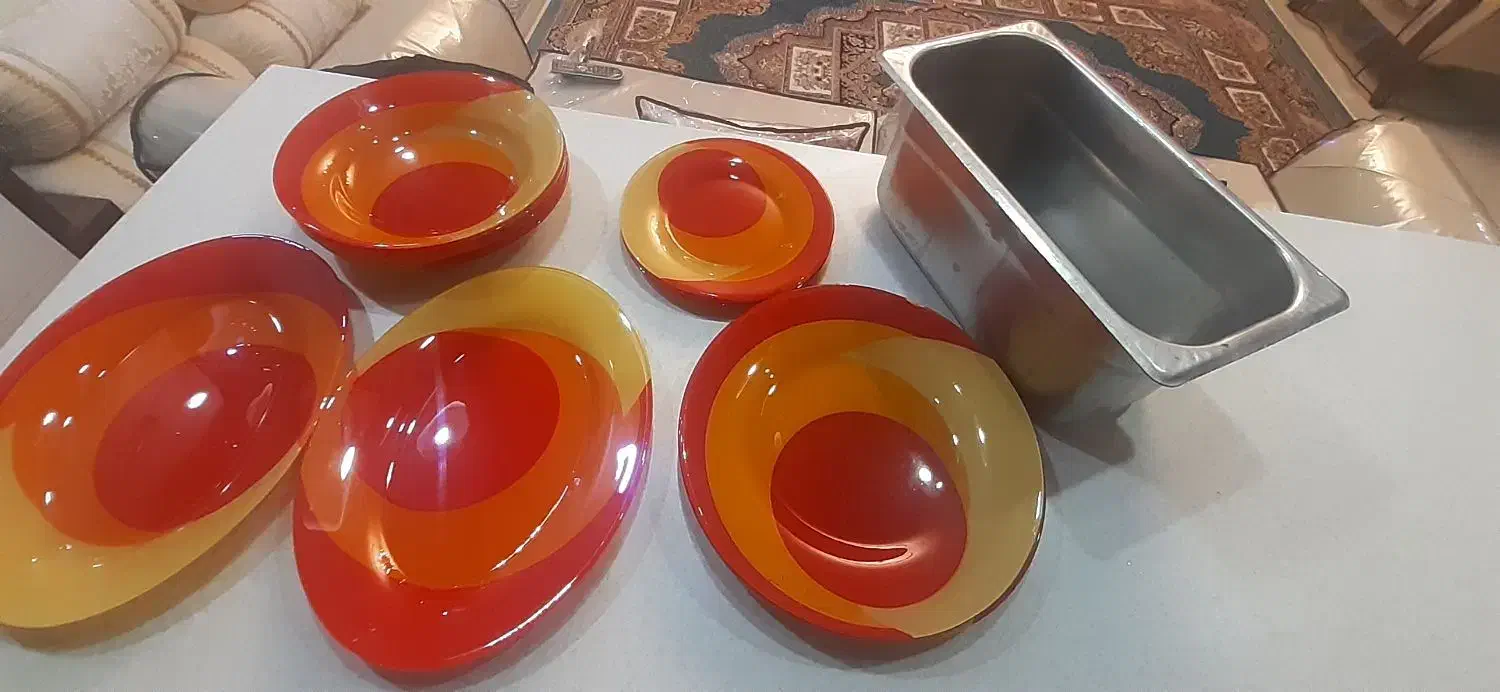 ظروف شیشه ای شیک|ظروف سرو و پذیرایی|شاهینشهر, عطار|دیوار