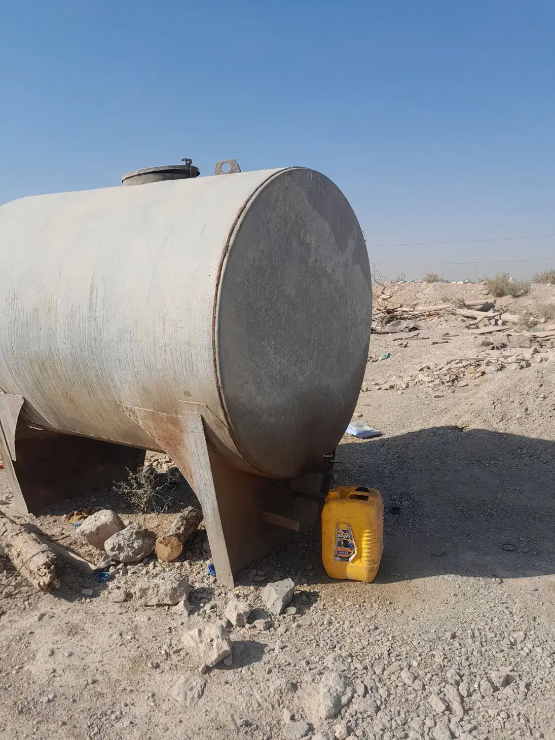 تانک فلزی مخزن گازوئیل و...|مصالح و تجهیزات ساختمان|برخوار, |دیوار