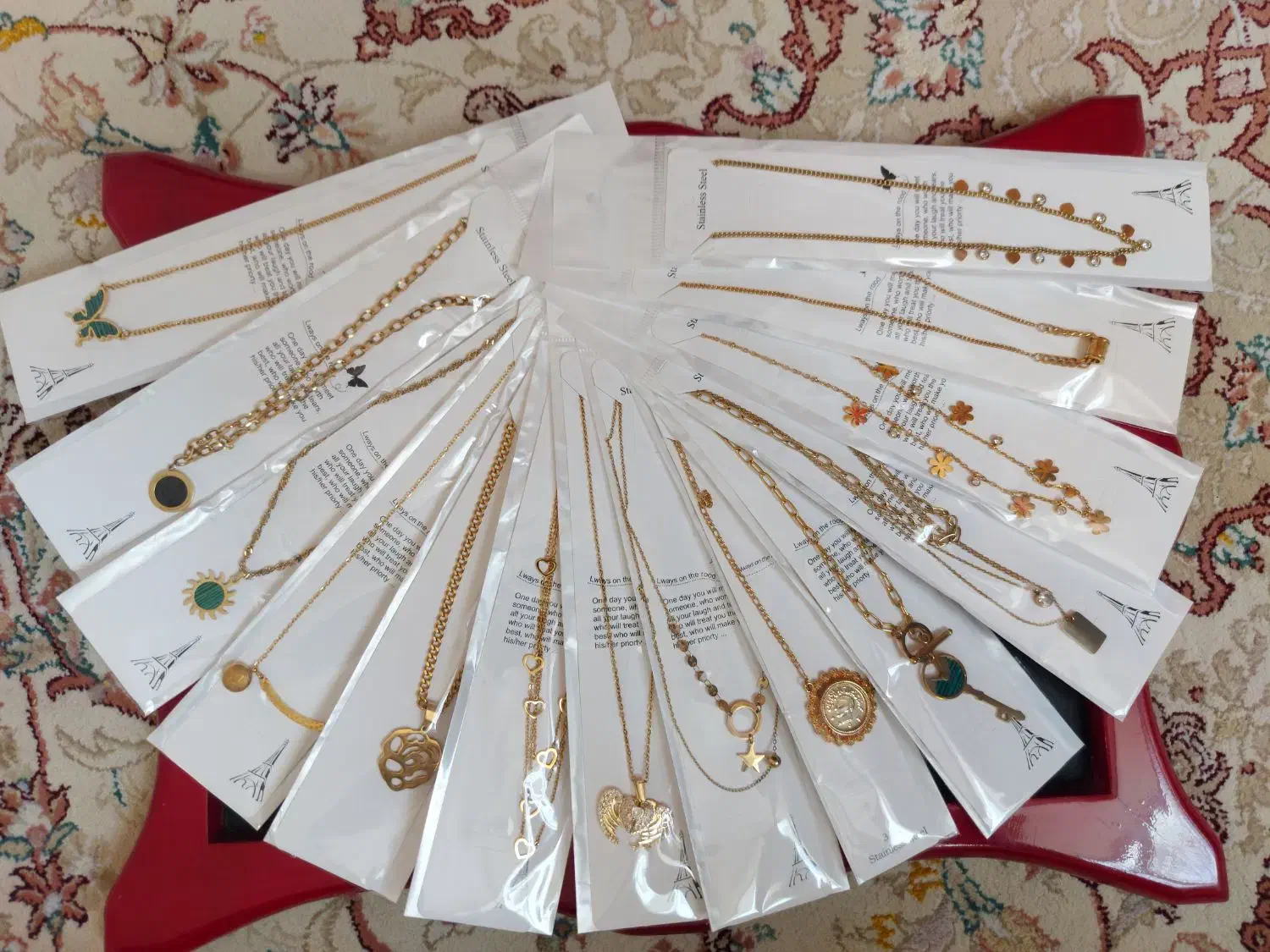 پلاک و زنجیر رنگ ثابت به قیمت چین|بدلیجات|سنندج, |دیوار