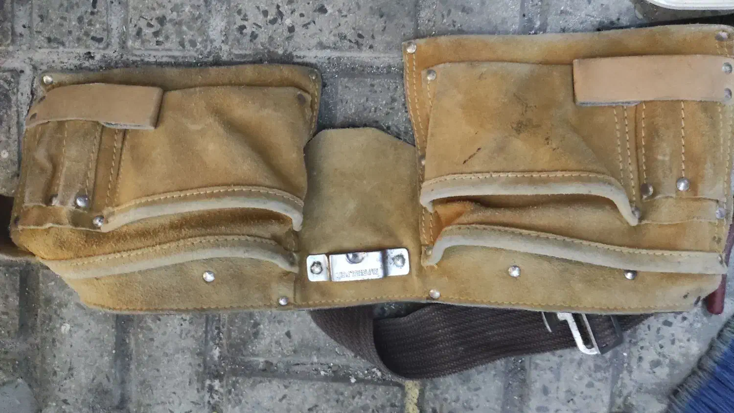 کیف ابزار کمری چرم طبیعی|کیف، کفش، کمربند|کرج, باغستان|دیوار