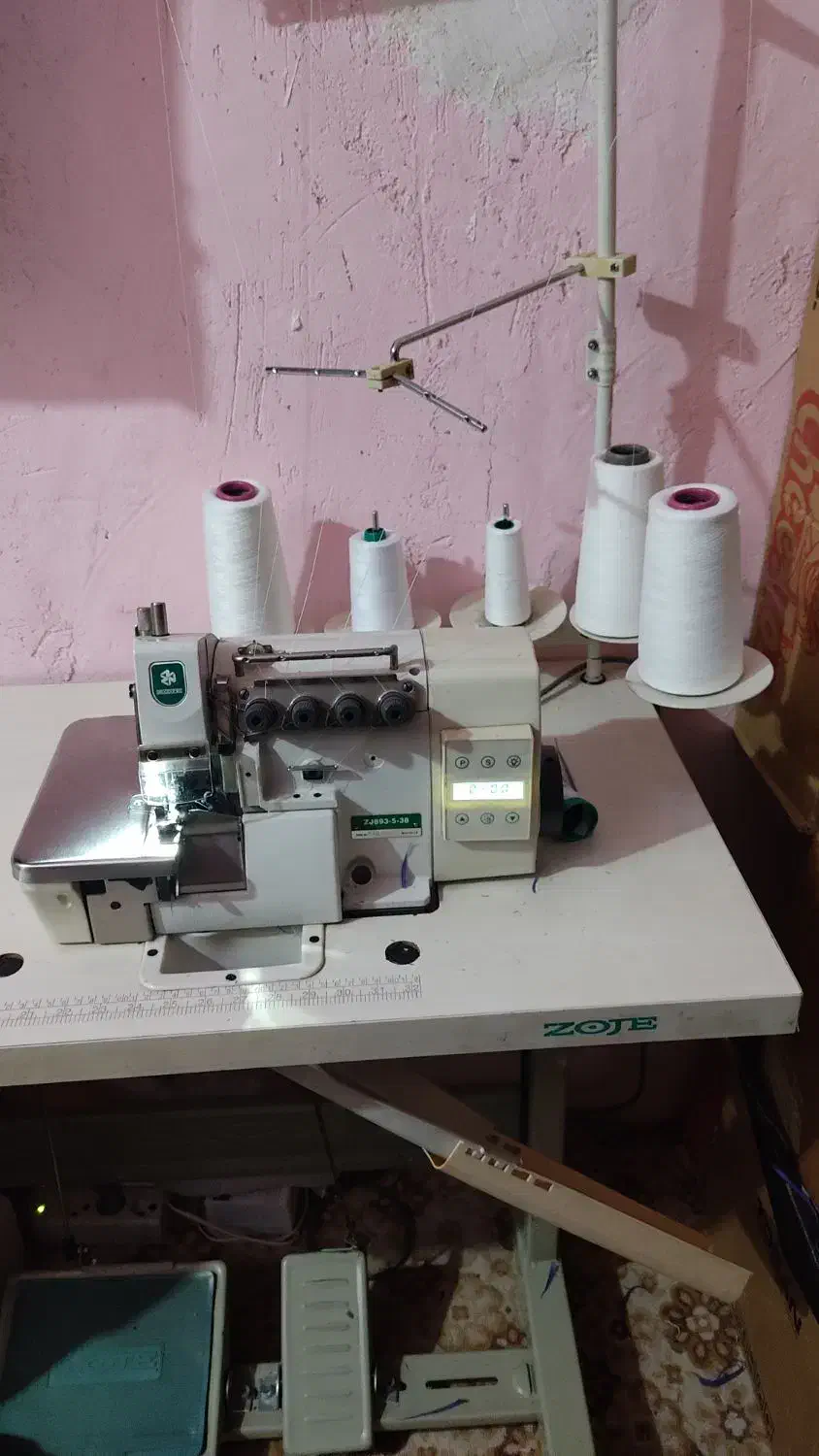 چرخ سردوز زوجی|چرخ خیاطی و ریسندگی|اهرم, |دیوار