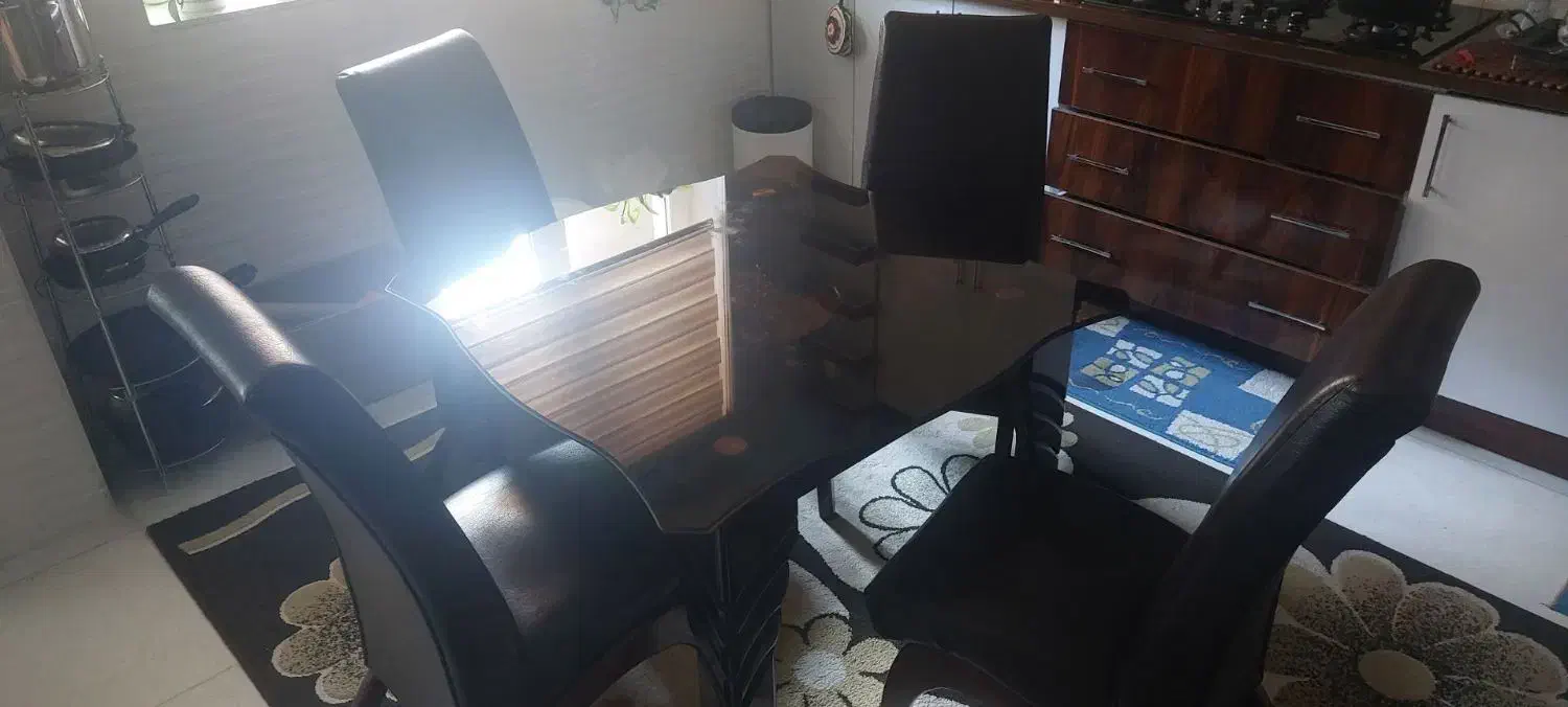 میز نهارخوری|میز و صندلی غذاخوری|بجنورد, |دیوار