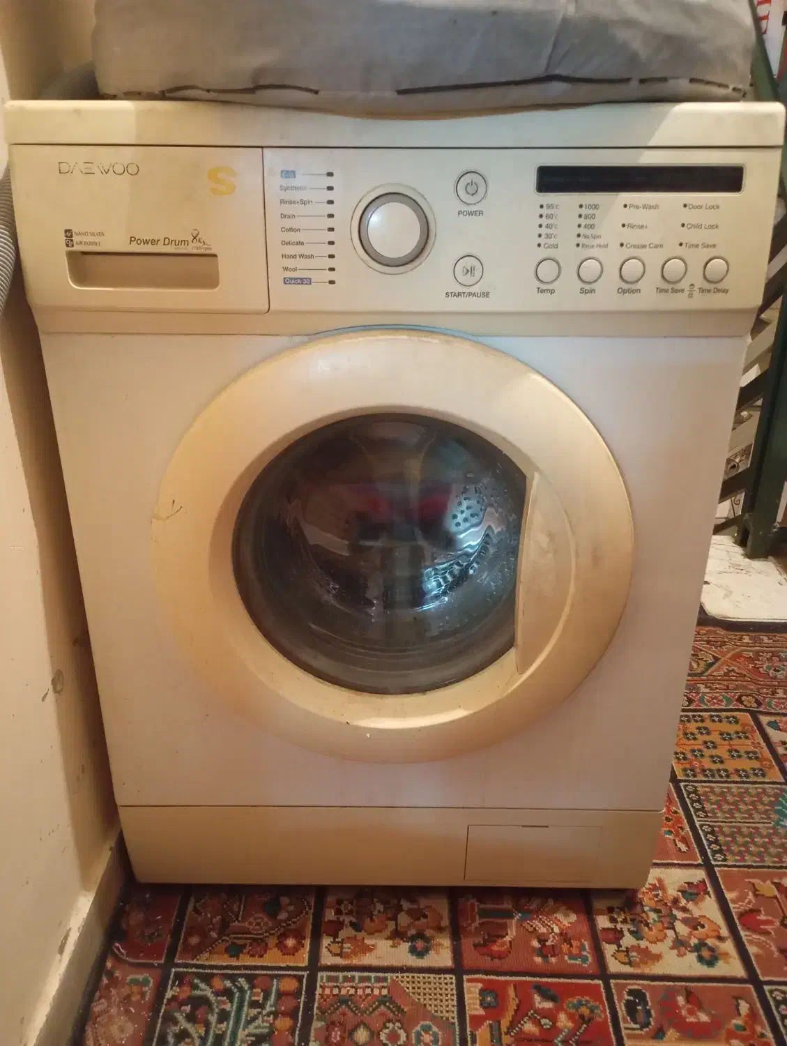 ماشین لباسشویی۸کیلویی دوو اصل کره|ماشین لباسشویی و خشک‌کن لباس|تهران, جوادیه|دیوار