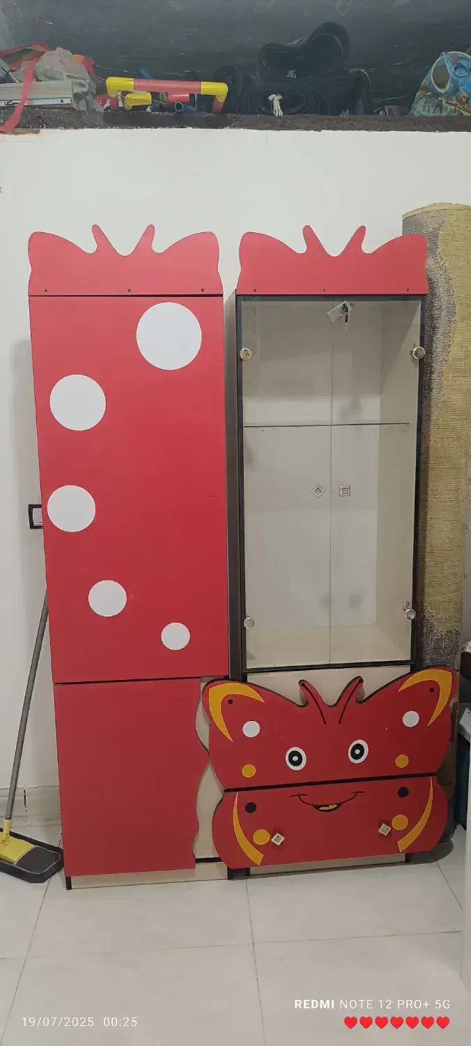 فروش کمد بچه|جاکفشی، کمد، دراور|بم, |دیوار