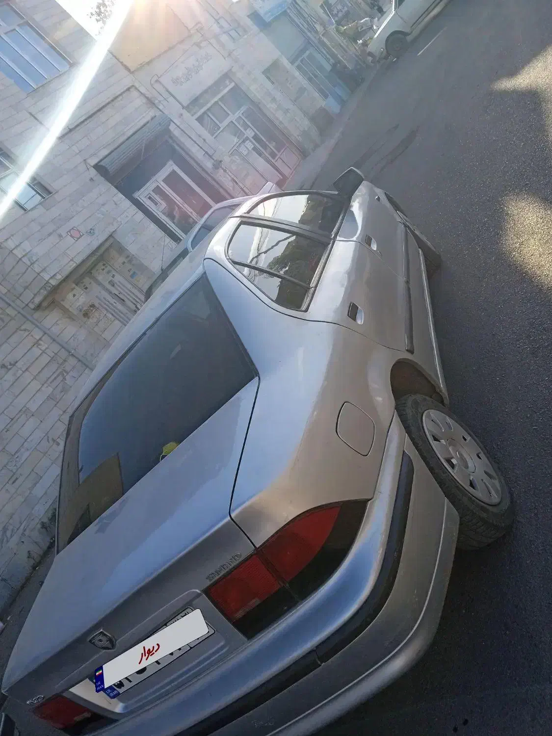 سمند نقره ای دوگانه کارخانه مدل 85|خودرو سواری و وانت|اردبیل, |دیوار