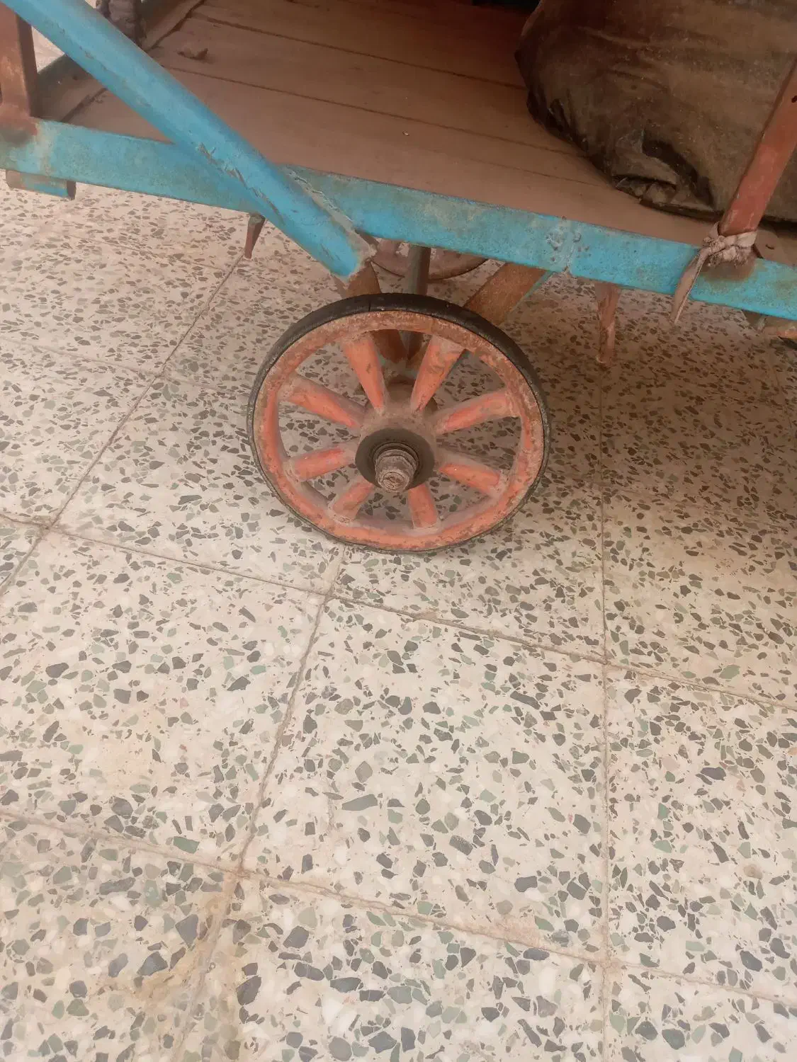 گاری دستی بلبرینگ بزرگ|ابزارآلات|اسلامشهر, شهرک فرهنگیان|دیوار