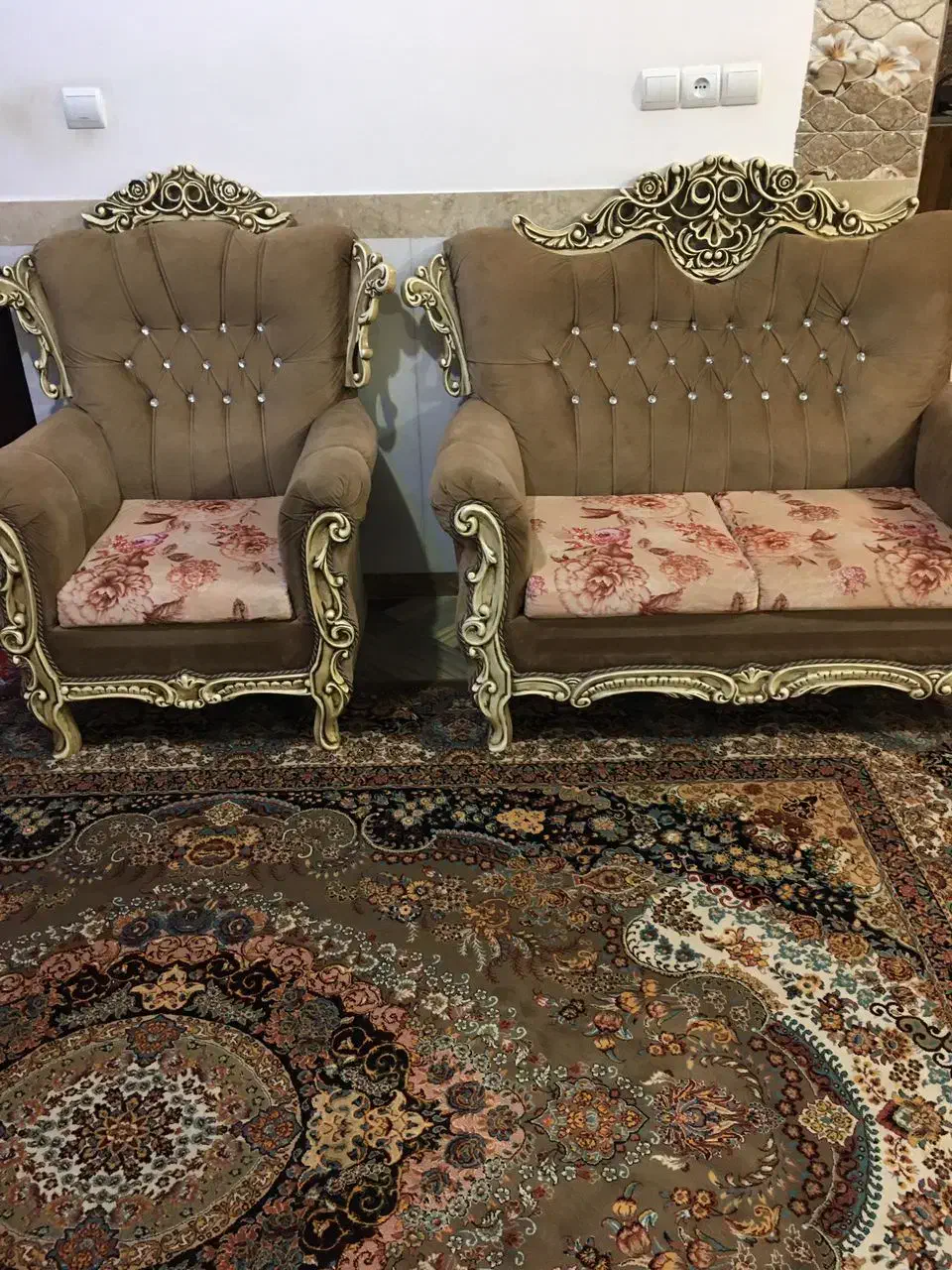 مبل ۷نفره در حد نو، کارنکرده|مبلمان خانگی و میز عسلی|رحیم‌آباد, |دیوار