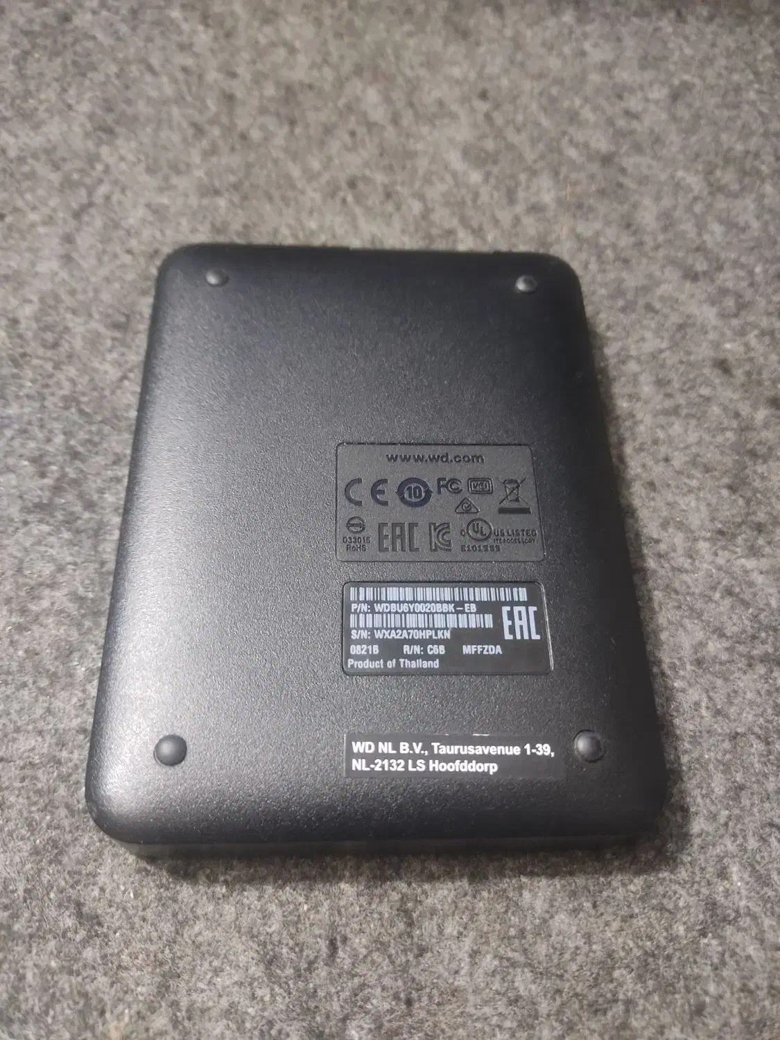 حافظه HDD اکسترنال وسترن دیجیتال ظرفیت 2 ترابایت|قطعات و لوازم جانبی رایانه|خورموج, |دیوار