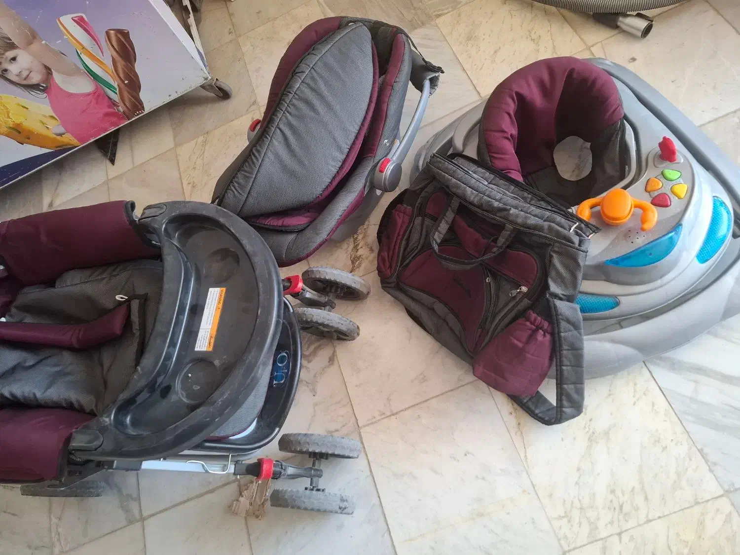 ست کالسکه|کالسکه و لوازم جانبی|برخوار, |دیوار