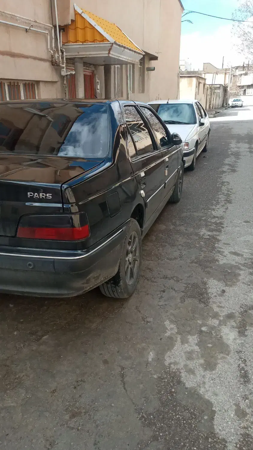 پژو پارس مشکی|خودرو سواری و وانت|ایلام, |دیوار