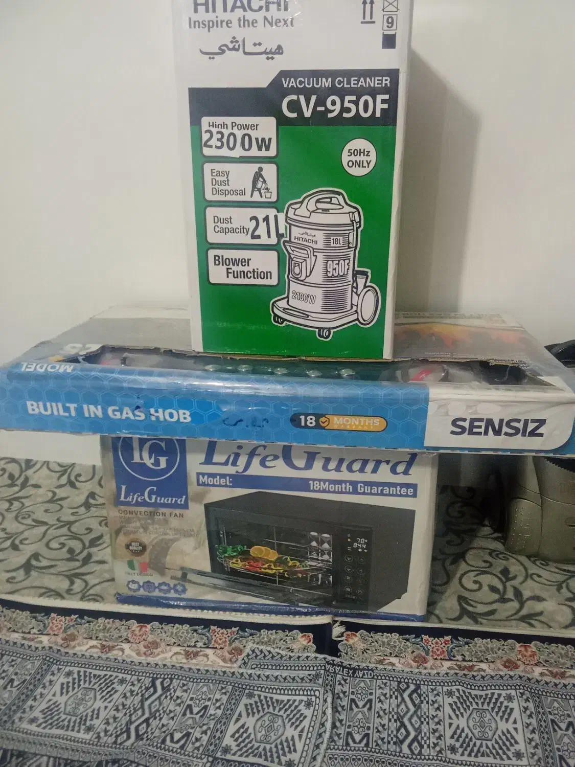 جارو برقی گاز رومیزی و ماکروفر|جاروبرقی، جارو شارژی، بخارشو|قروه, |دیوار