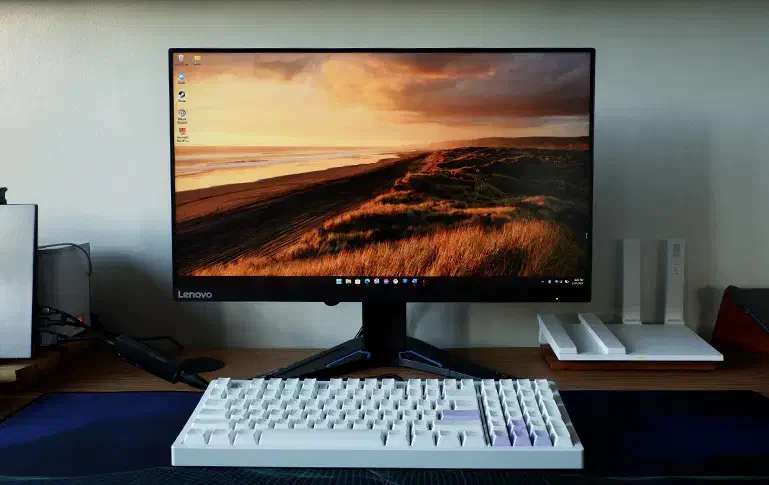 مانیتور گیمینگ لنوو ۱۶۵ هرتز ۲۴ اینچ|قطعات و لوازم جانبی رایانه|قم, باجک سه|دیوار