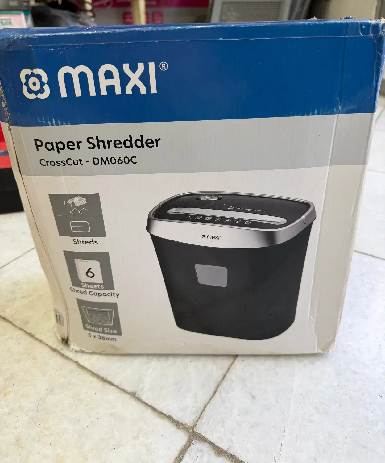 کاغذ خردکن مکسی مدل DM060C|پرینتر، اسکنر، کپی، فکس|اصفهان, هزارجریب|دیوار