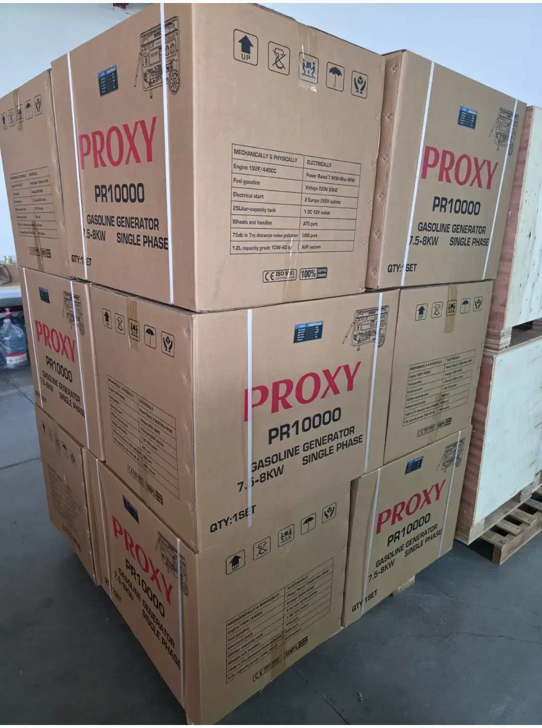 موتور برق ۱۰.۵ کیلووات دوگانه سوز پروکسی|ماشین‌آلات صنعتی|شهرکرد, |دیوار