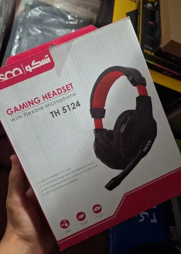 هدفون گیمینگ|قطعات و لوازم جانبی رایانه|قم, چهل درخت‎|دیوار