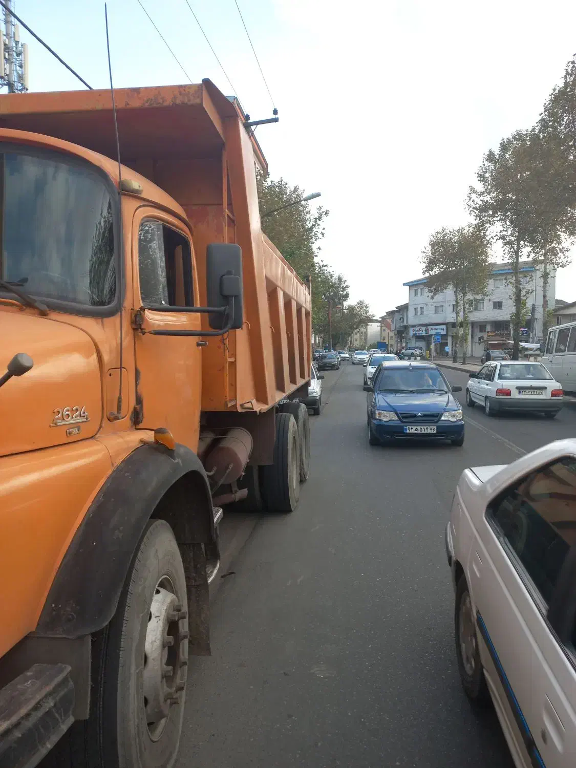 کامیون کمپرسی|خودرو سنگین|رشت, یخسازی|دیوار