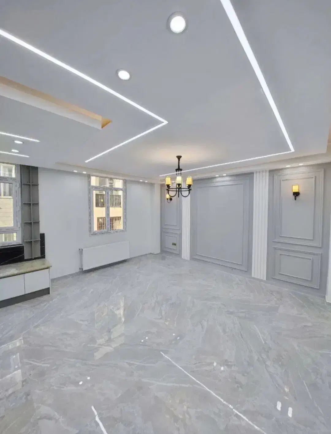 55متر(فول دیزاین+سالن پرده خور) سندتکبرگ|فروش آپارتمان|تهران, شهر زیبا|دیوار