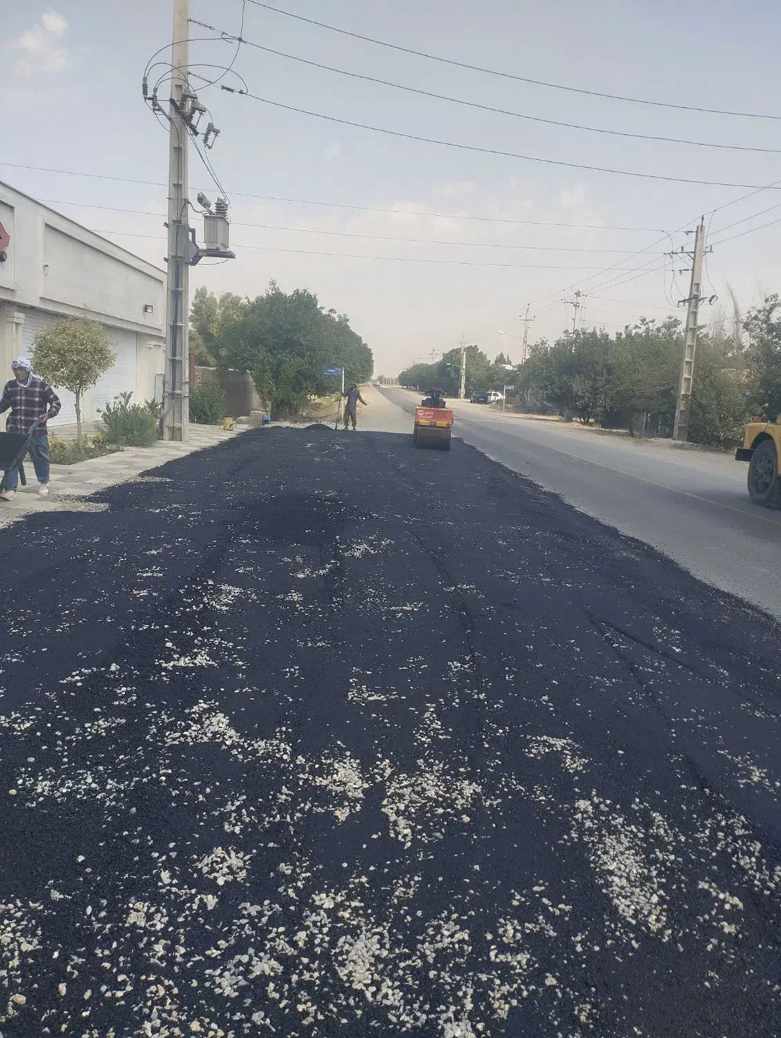 آسفالت کاری نمونه ب صورت نقد و اقساط بلند مدت|خدمات پیشه و مهارت|پیشوا, |دیوار