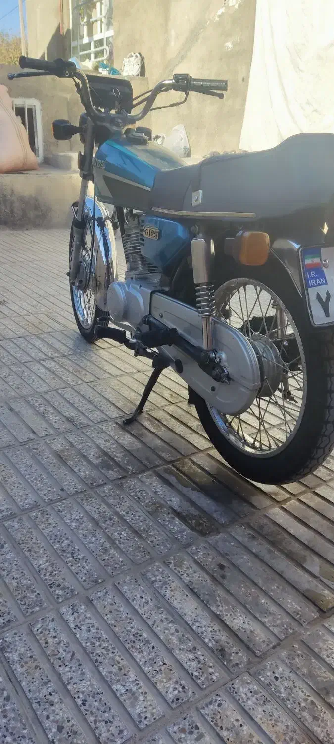 هندا 125 5 دنده درحد بازسازی شده|موتورسیکلت|اسفراین, |دیوار