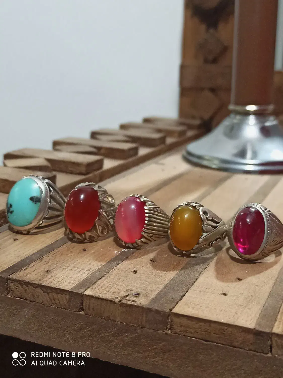 تعدادی انگشتر نقره|جواهرات|سنندج, |دیوار