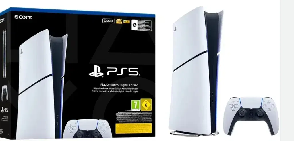 Play Station 5 Slim Digital Europ 2116|کنسول، بازی ویدئویی و آنلاین|قم, ارم|دیوار