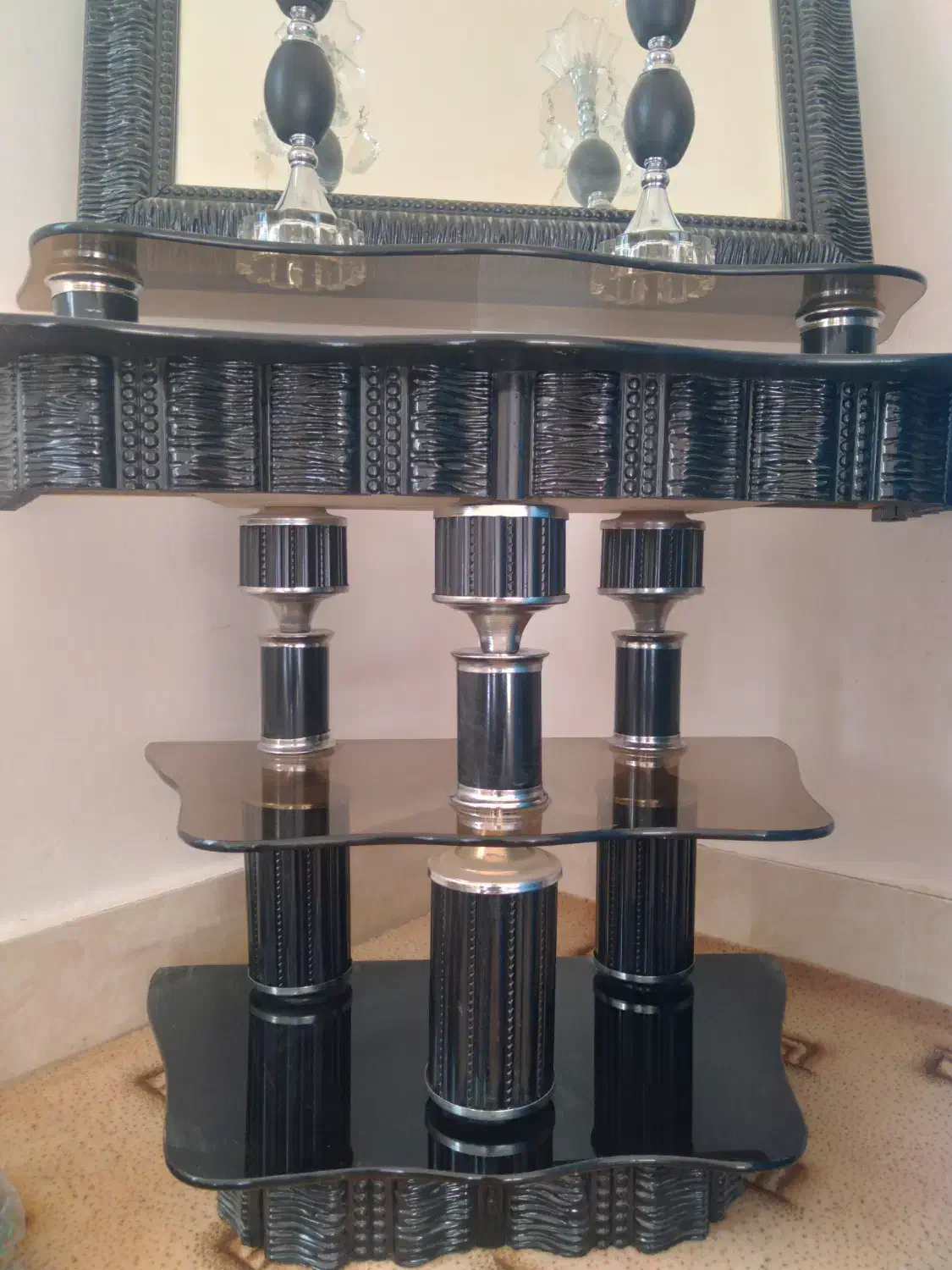 آینه شمعدان|بوفه، ویترین، کنسول|نیمبلوک, |دیوار