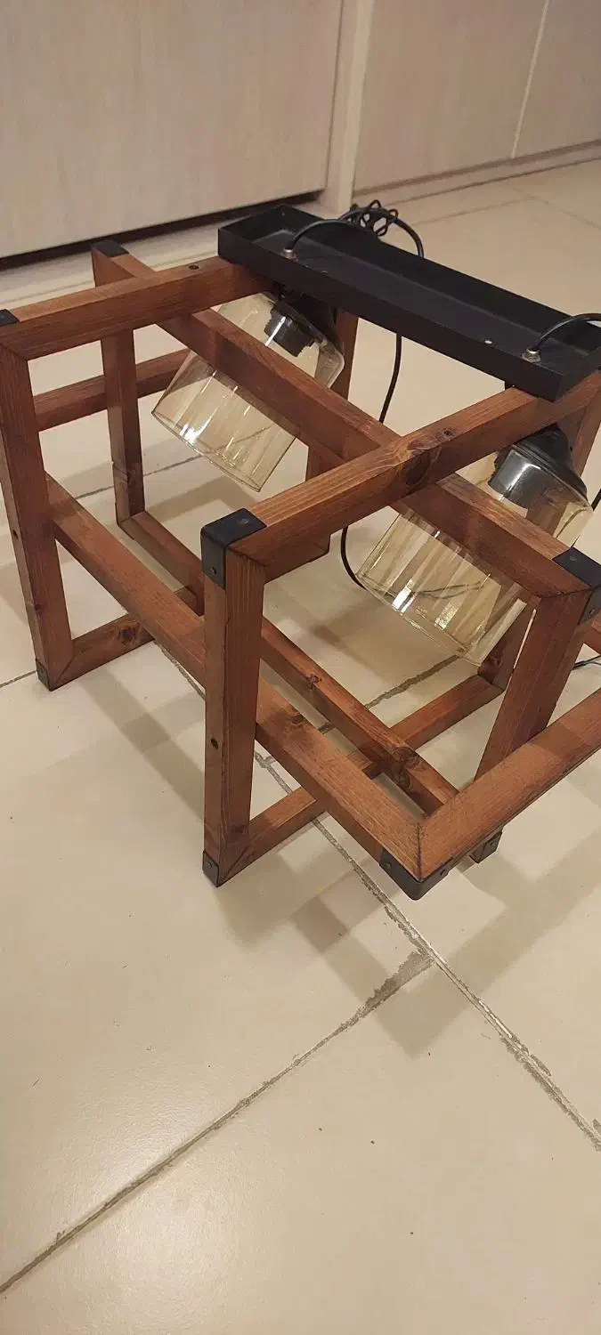 لوستر چوبی|لوستر و چراغ آویز|تهران, نعمت‌آباد|دیوار