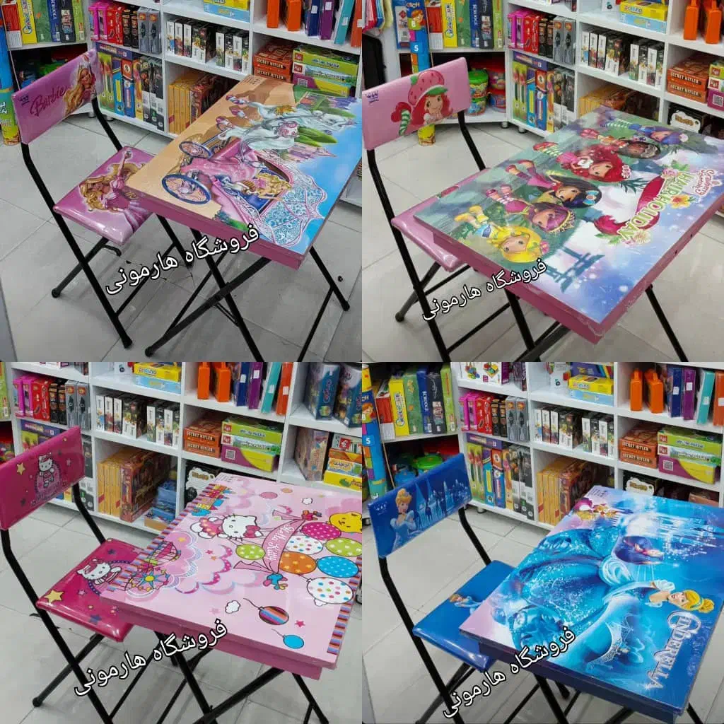 تاشو میز تحریر وصندلی کودک ونوجوانی آکبند|میز تحریر و کامپیوتر|تبریز, |دیوار