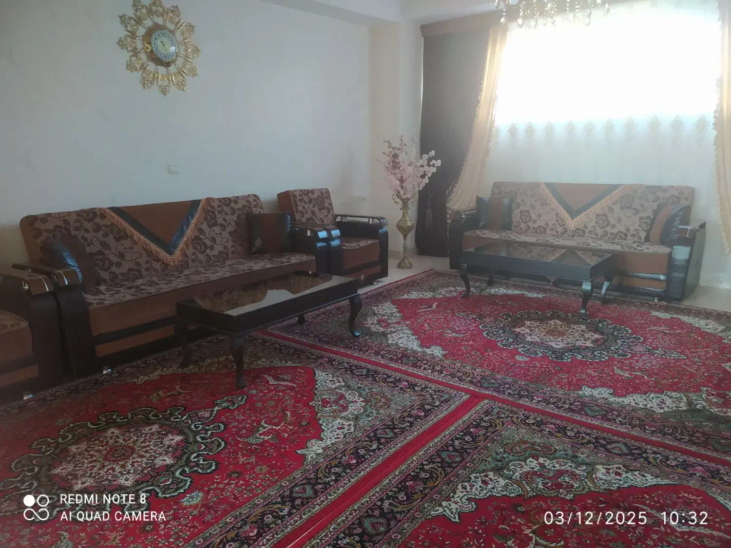 یک دست مبل تمیز با میز|مبلمان خانگی و میز عسلی|تبریز, |دیوار